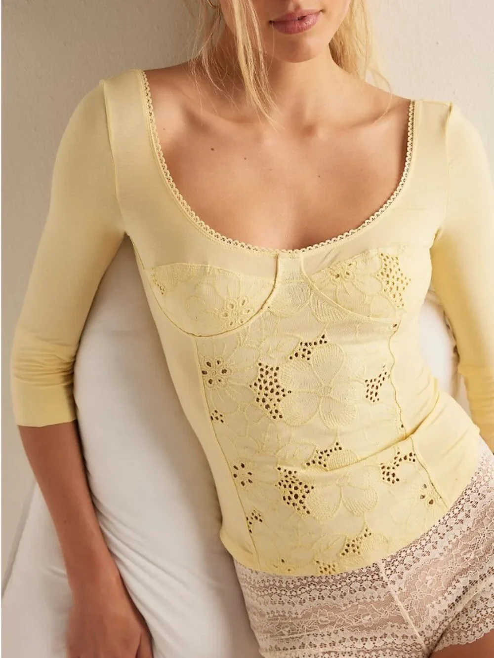 NWT Free People Ever Afternoon Layering Double Butter